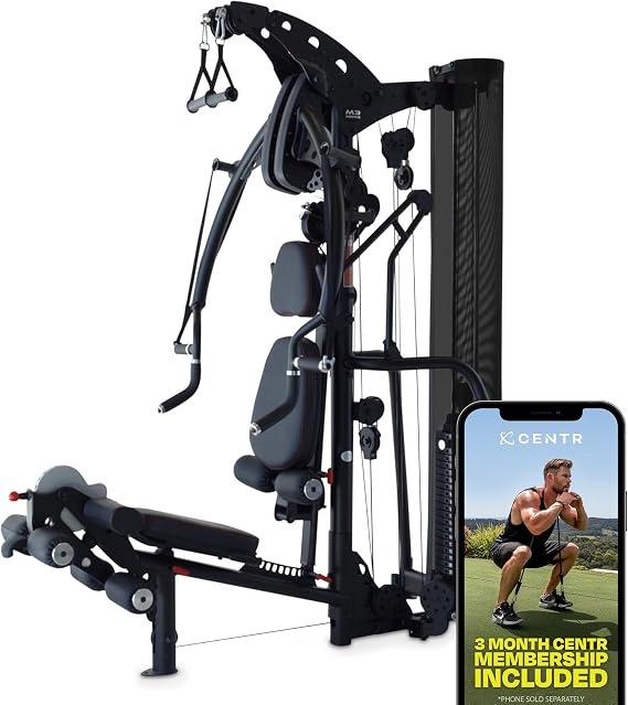Inspire Fitness Full Body Home Gym System - Multifunctional Cable Machine with Accessories - Workout Weight Machine for Strength Training - Exercise & Fitness Equipment