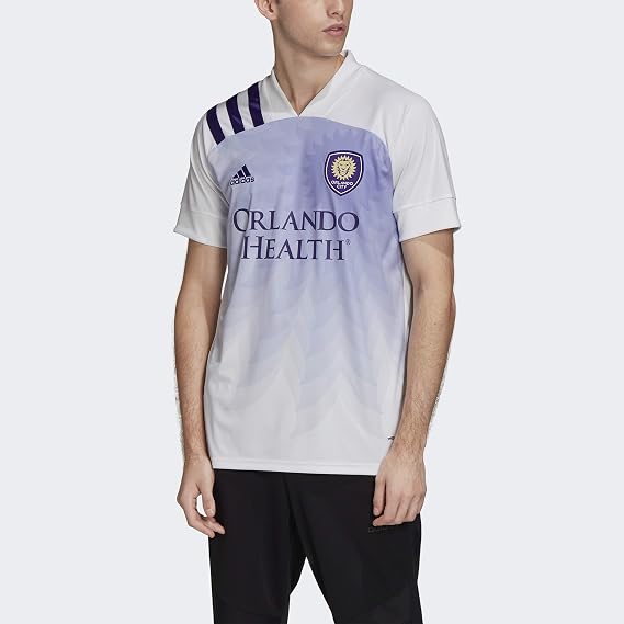 adidas Men's Orlando City Away Jersey 2020/21 EH8652 WHITE/REGAL PURPLE
