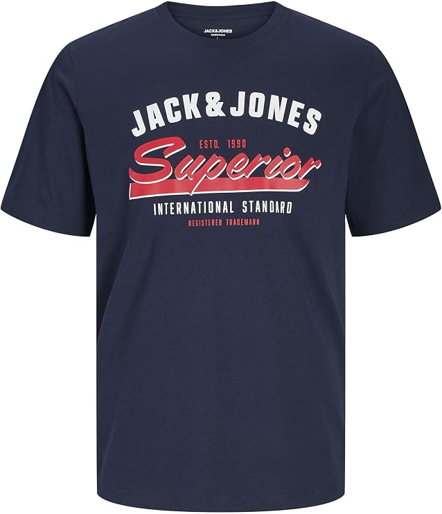 JACK & JONES Male T-Shirt Logo T-Shirt