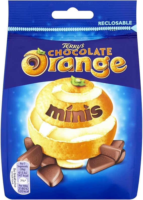Chocolate Orange Minis, 125g