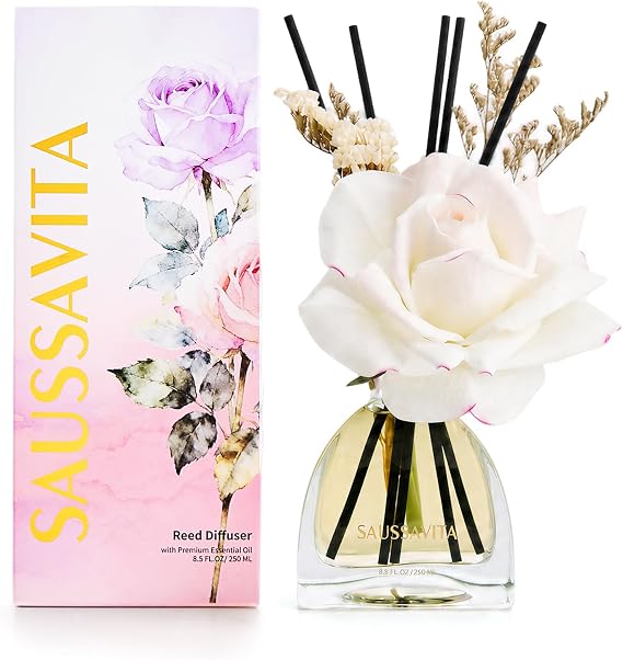 Reed Diffuser Set Jasmine Lily Scent 250ml for 140 Days