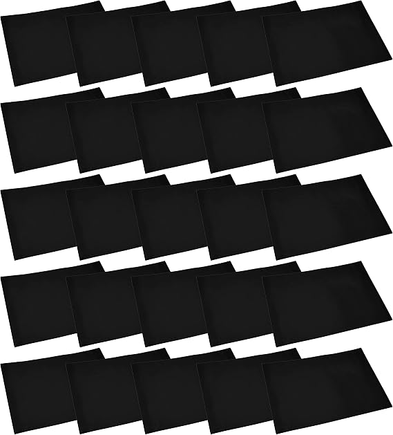 Creatology 22" x 28" Black Poster Board, 24 Pack