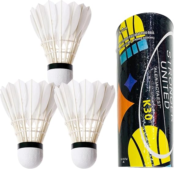 Badminton Shuttlecocks | Hight Speed Badminton Shuttlecocks,Balance Great Stability Sports Accessories Lightweight Shuttle Cocks for family, Indoor & Outdoor