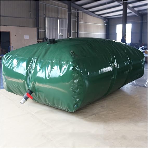 Water Storage Containers 240L-6000L Large-Capacity Outdoor Water Storage Container, Foldable Soft Water Storage Bag, Household Drought-Resistant Portable Emergency Water Tank with Faucet(1x1x1m/1000L/