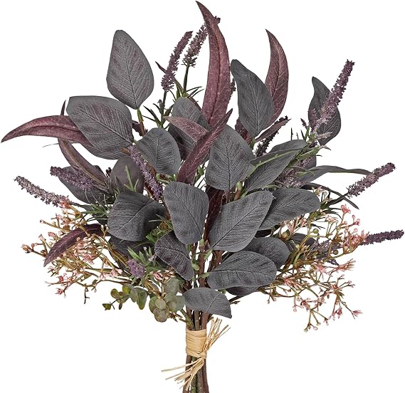 Künstliche Zweige Eukalyptus Deko 48 cm Künstlicher Blumenstrauß