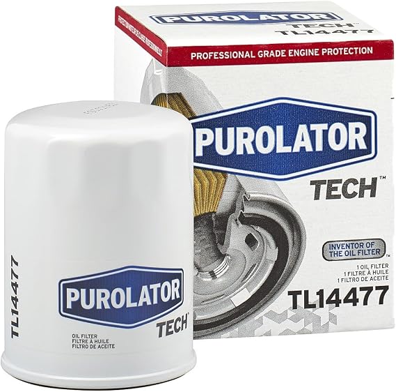 Purolator TL14477 PurolatorTECH Spin On Oil Filter Compatible With Toyota Camry, RAV4, Tundra, Corolla, Matrix, Highlander, Solara, Scion xB, Scion tC and Suzuki SX4