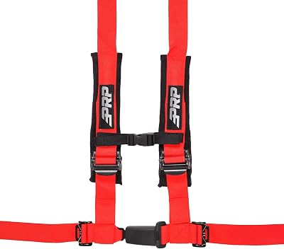 PRP 4 Point 2 Harness with 2-Inch Padding - EZ Adjusters, Removable Strap