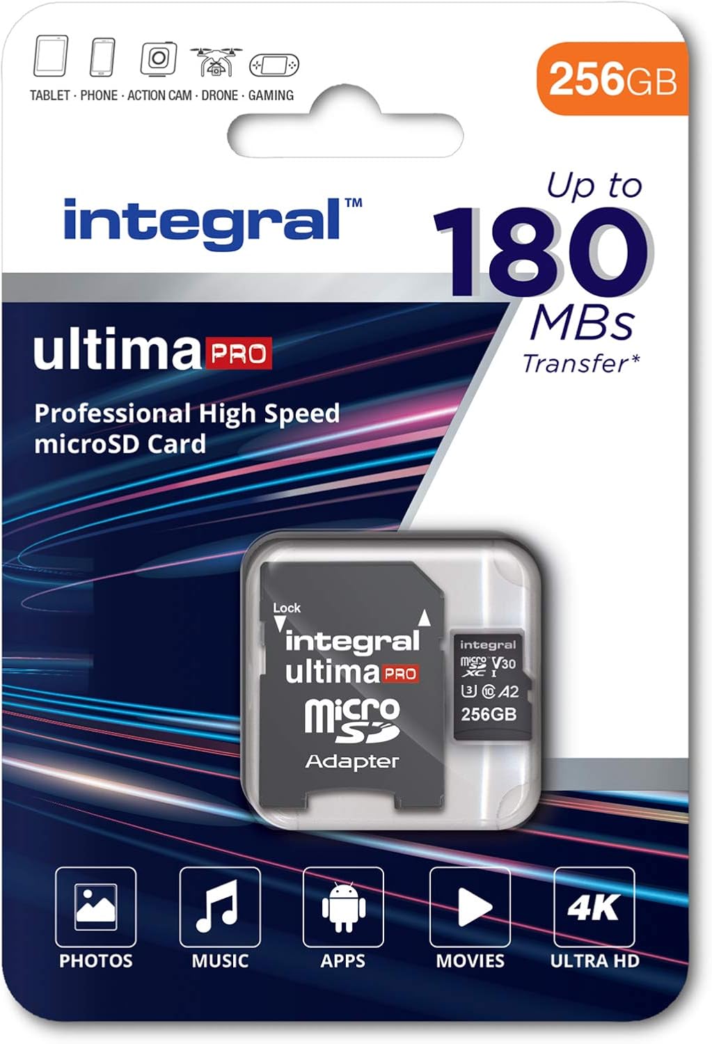 Memory Card 256 GB INMSDX256G-180V30
