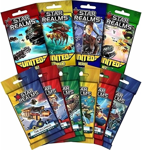 Star Realms Bundle: The Complete United and Command Deck Set
