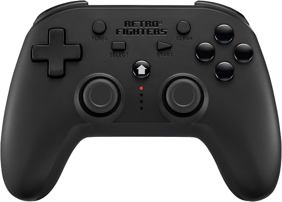 RETRO FIGHTERS Defender PS1/2/3対応 ワイヤレスコントローラー ブラック レトロファイターズ