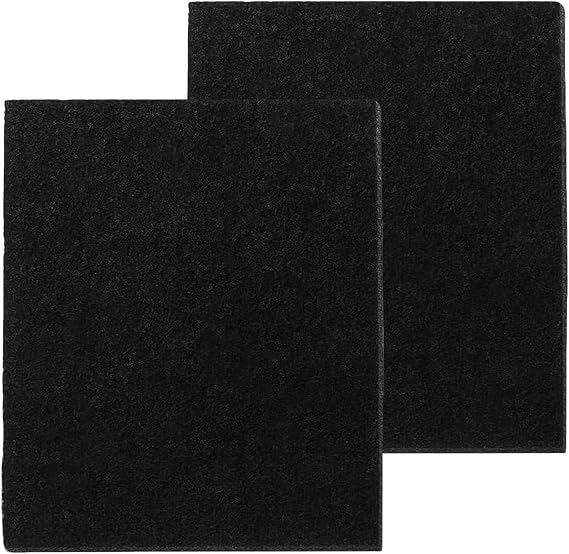 2PCS Extractor Fan Filters, Universal Cut to Fit Carbon Filters for Cooker Hood Anti Odour High-Absorption (57x 47cm)