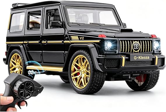 1:24 G63 Remote Control Car Model, 2.4GHz All-Terrain High Speed Diecast RC Car Toy, Racing Sports Toy for Adults Kids Boys Girls, Collectible Christmas Birthday Gift（black）