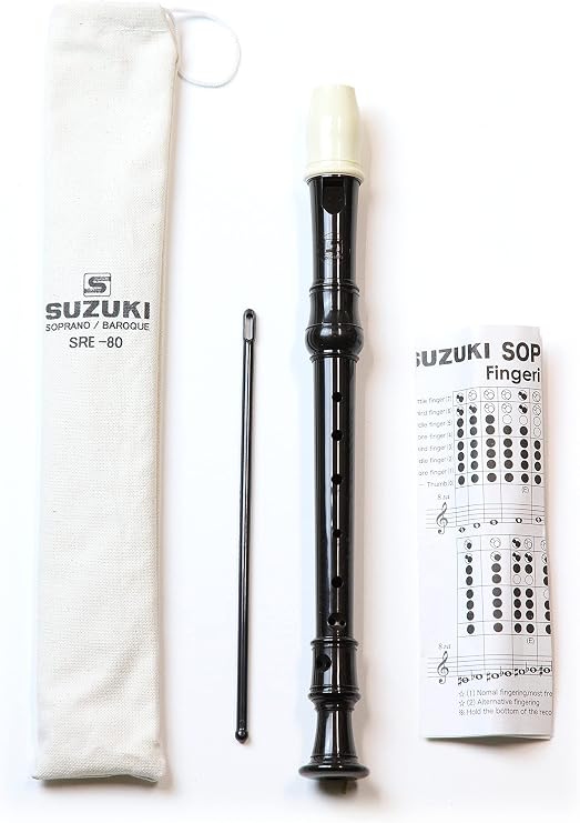 Suzuki SRE-80 3-Piece English Recorder