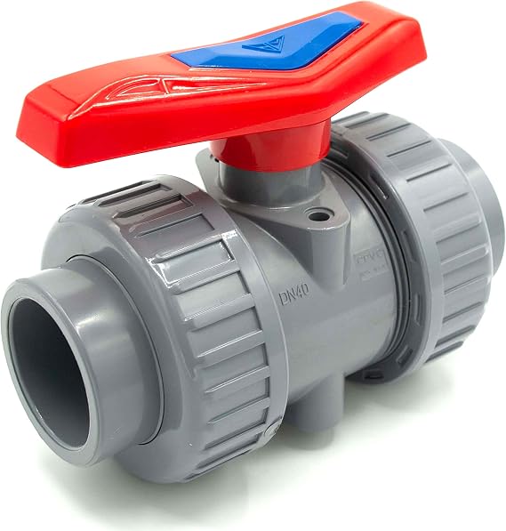 American Valve 1 1/4 in Schedule 80 CPVC True Union Ball Valve