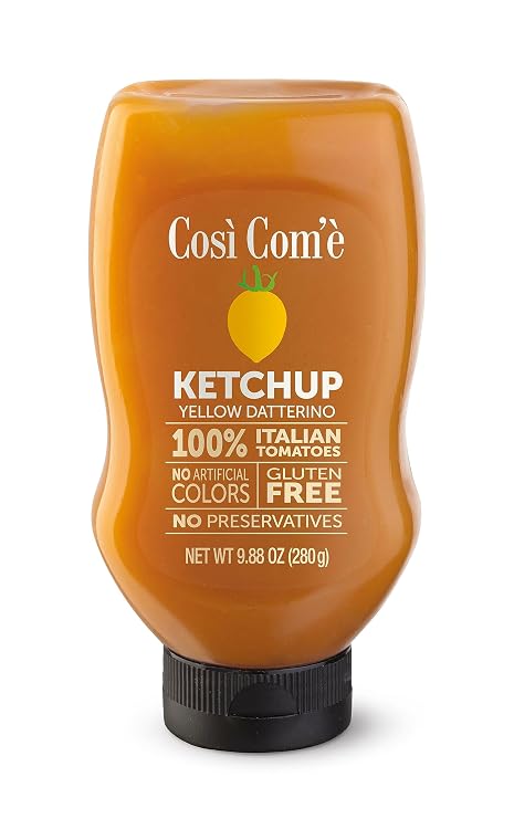 Cosi Com'e - Italian Yellow Tomato Ketchup, 9.88 oz