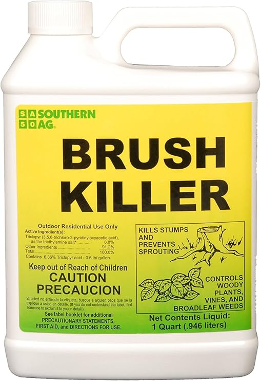 Southern AG 01113 Brush Weed Killer, 1 Quart (32 oz)