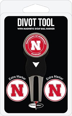 Signature Divot Tool with 3 Double-Sided Magnetic Golf Ball Markers