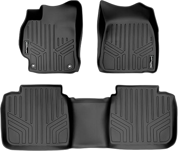 MAXLINER Floor Mats 2 Row Liner Set for 2012-2014 Toyota Camry