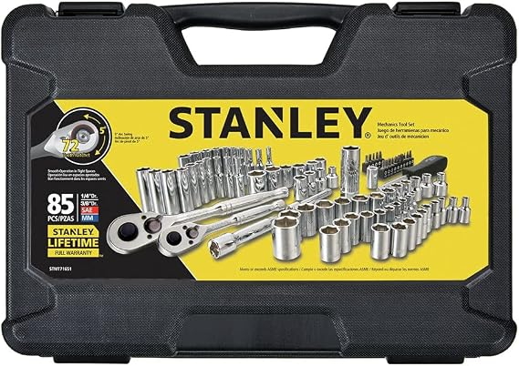 STANLEY Drive Socket Set, 85-Piece (STMT71651)