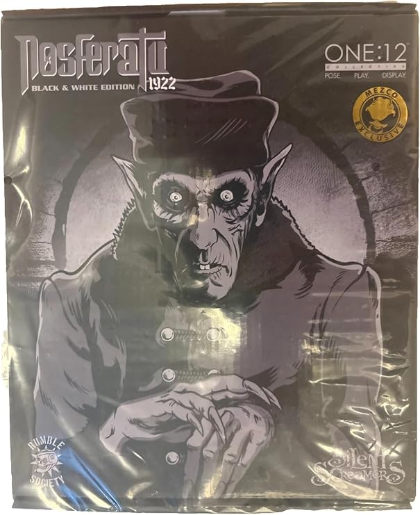 Mezco Nosferatu (1922): Black & White Edition One:12
