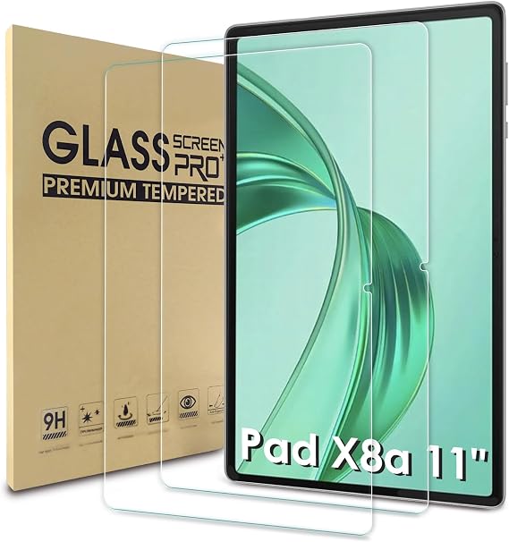 2 Pack Screen Protector Compatible with Honor Pad X8a 11 Inch