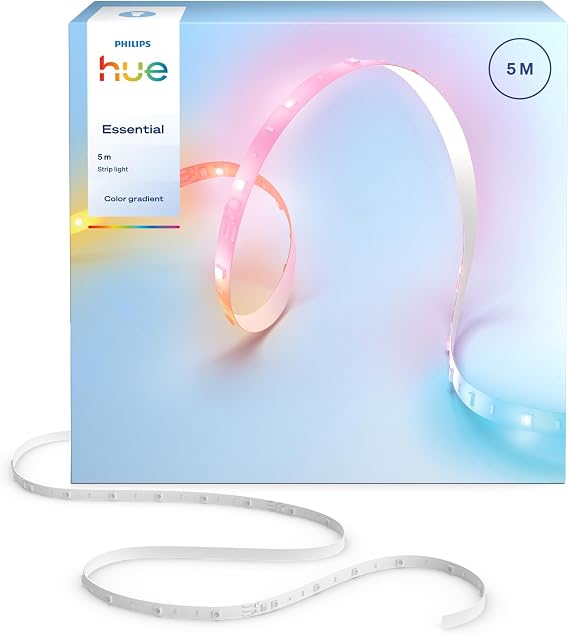 Philips Hue Essential LED Strip Light, 5m [Energy Class G]