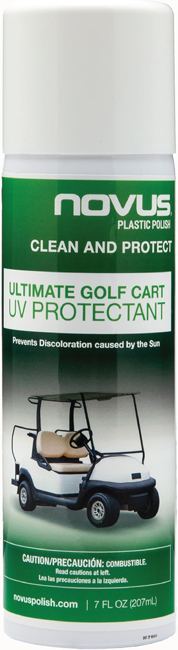 Novus 7505E | Clean and Protect Golf Cart Surface Protection | 7 Ounce | Professional Grade Do-It-Yourself Formula