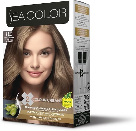SEA COLOR 8.0 Açık Kumral Set Boya