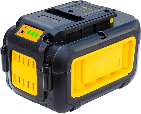 DTK DCB406 Battery Replacement for Dewalt 40V Battery 5.0AH Compatible with DCB404 DCB406 DCB407 DCB114 40V MAX Tools Battery