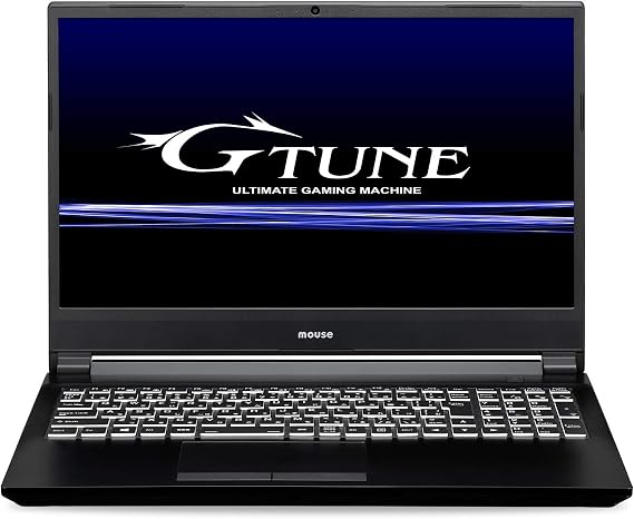 Mouse Computer, G-Tune Gaming Laptop, 15.6 Inch Full HD, NG-N-HA71SHZI/Corei7, 9750H, 1650, 16GB, 256GB, Win10