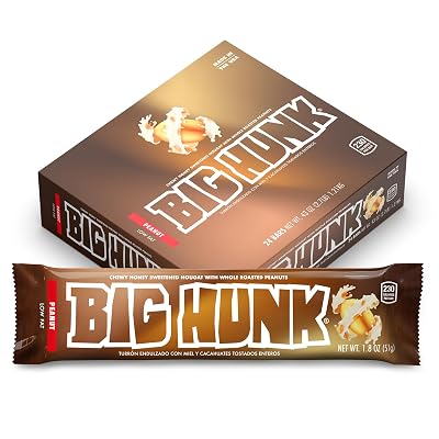 Annabelles Big Hunk Candy Bar, 1.8-Ounce Bars Pack of 24
