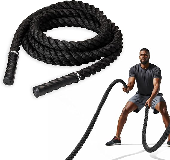 SPRI Battle Rope, Weighted Exercise Rope, Strength