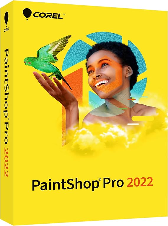 [Old Version] Corel PaintShop Pro 2022| Photo Editing & Graphic Design Software | AI Powered Features [PC Disc]