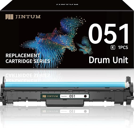 JINTUM 051 Drum Unit Replacement for Canon 051 Drum Cartridge 2170C001 for imageCLASS MF269dw MF267dw MF264dw MF266dn MF263dn LBP162dw LBP161dn Printer (2170C001)-23,000 Pages