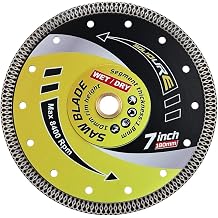 Super Thin Diamond Cutting Discs 180 * 22.23 * 1.8mm,Porcelain Cutting Disc Cut on Porcelain,Granite,Marble,Concrete,Tiles,Stones