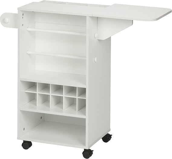 Honey-Can-Do Honey Can Do Craft Storage Cart CRT-06343 White