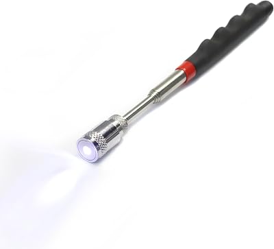 VViViD Telescoping Stainless-Steel Reaching Tools Telescoping Magnet Light