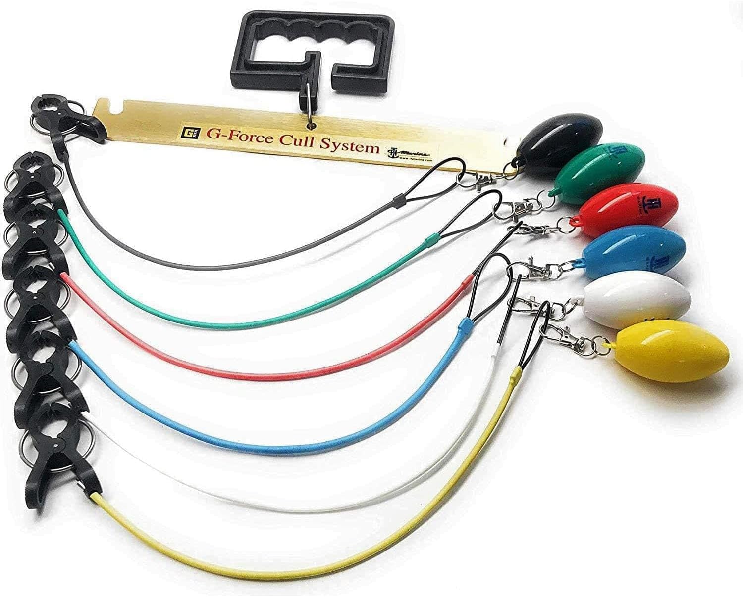 T-H Marine G-Force Conservation Cull System Gen 2 | Eco-Friendly Color-Coded Fishing Culling System with Precision Fish Weighing Clips | Durable & Reliable Fishing Accessories for Tournament Angling