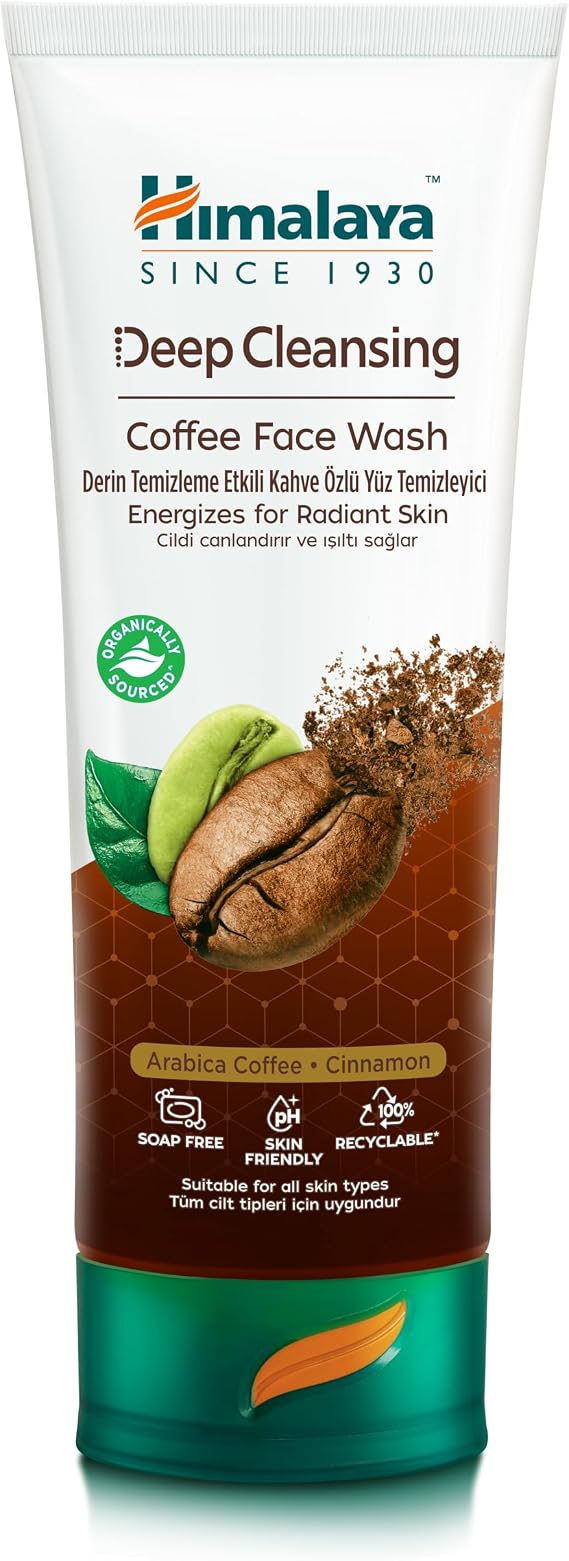 Himalaya Since 1930 Deep Cleansing Derin Temizleme Etkili Kahve Özlü Yüz Temizleyici 100 ml