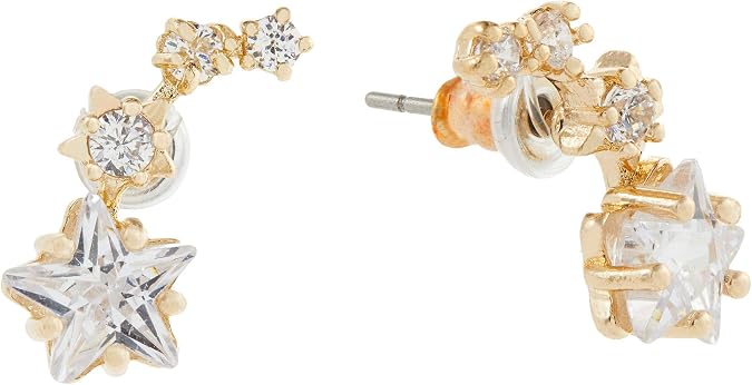 Betsey Johnson Shooting Star Earrings