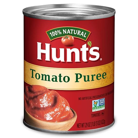Hunts Tomato Puree, Perfect for Chili & Soups, 29 oz. Can