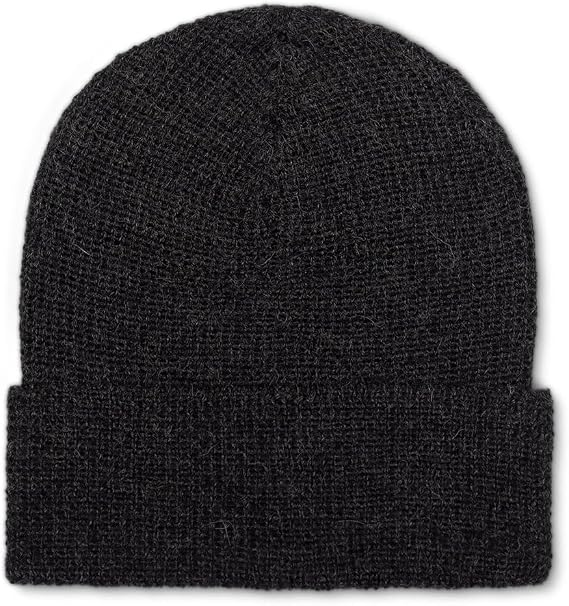 100% Baby Alpaca Wool Yarn Beanie Chullo Ski Hat Skull Cap Aviator for Ultimate Warmth and Style - Extra Soft and Warm