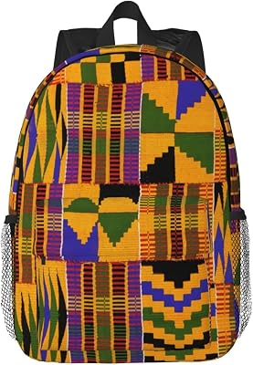African Tribes Laptop Backpack African Art Backpack Bag With Adjustable Shoulder Straps