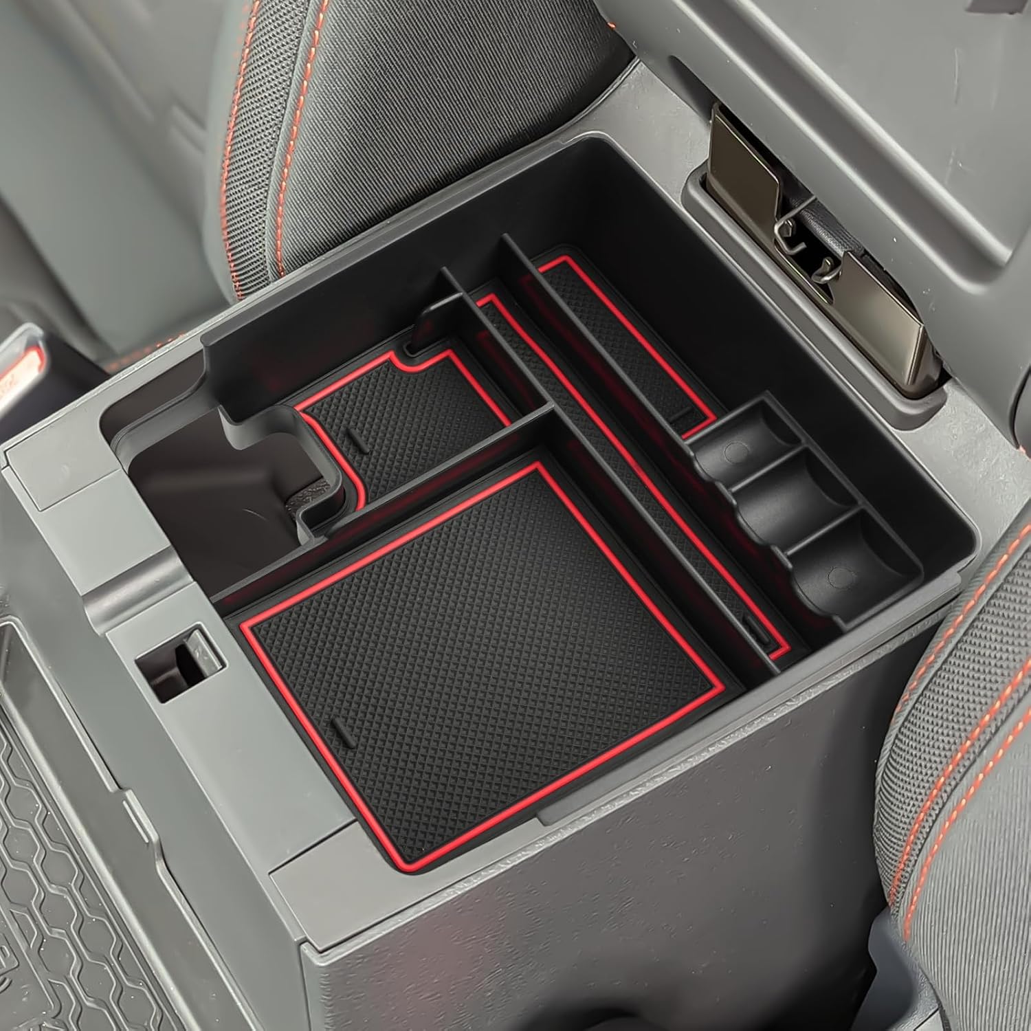 SHAOHAO 2 Pcs for 2025 2026 Nissan Frontier Center Console Organizer for 2022 2023 2024 2025 2026 Nissan Frontier Accessories (S/SV/Pro-X/Pro-4X/SL) Middle Console Tray Space Expand Armrest Organizer