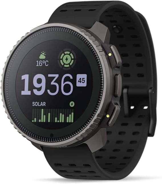 SUUNTO Vertical GPS Adventure Watch, Activity Tracker w/Dual-Band GNSS & Offline Maps, Supports 95+ Sports, Training Metrics & Recovery Insights, Solar Charging Opt. for 1yr Daily Use