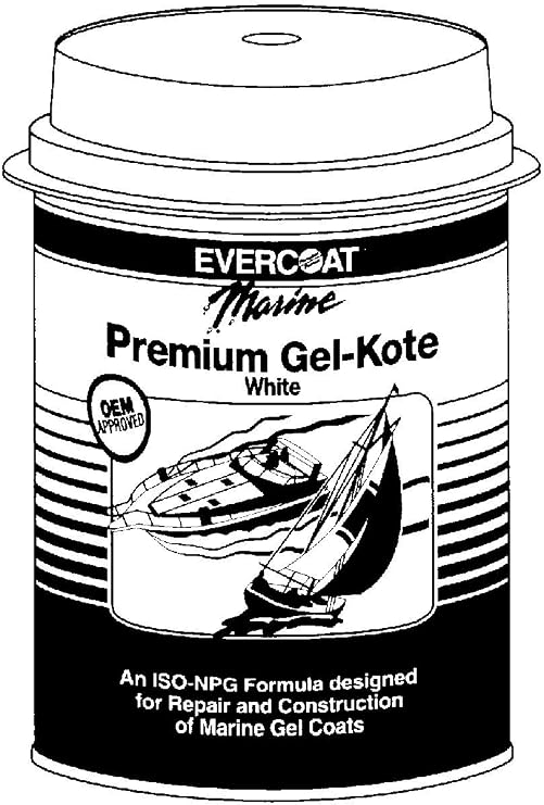 FIBRE GLASS-EVERCOAT CO Gel Kote White Pint