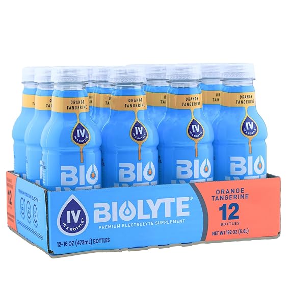 Orange Tangerine Hydration Drink - 12 Pack by BIOLYTE