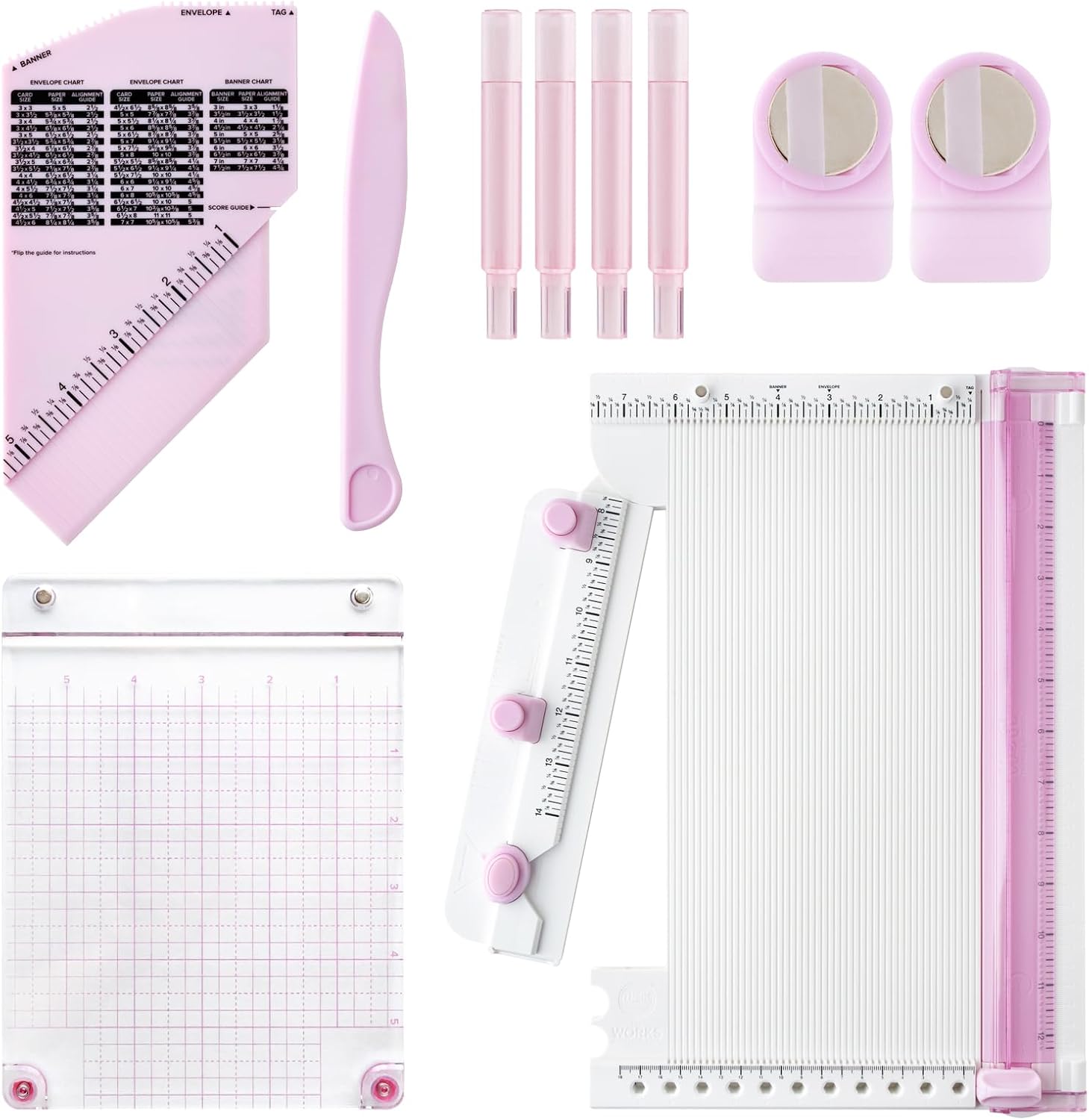 We R Memory Keepers The Works All-In-One Tool-Lilac -WR600588