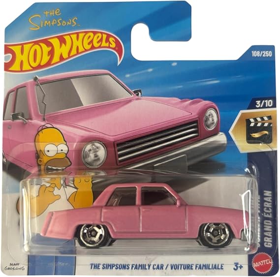 Hot Wheels - The Simpsons Family Car - JJJ68 - Mattel 2026 (108/250) - Screen Time 3/10 (1:64)