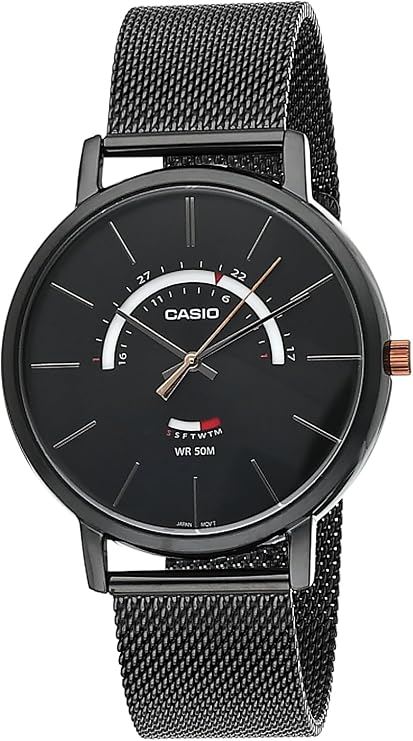 Casio MTP-B105MB-1AVDF Kol Saati, Siyah, Standart